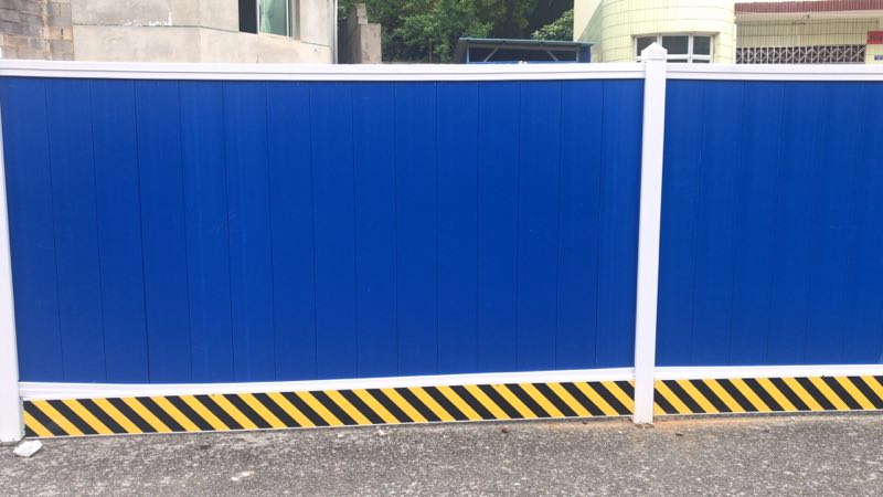 吴桥黄家湖工地围挡施工