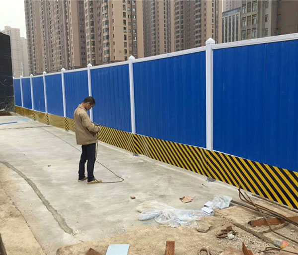 吴桥工地围挡安装施工